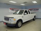 2000 Oxford White Ford F150 Lariat Extended Cab 4x4 #34514192