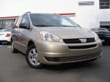 2004 Desert Sand Mica Toyota Sienna LE #34514238