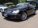 2008 Obsidian Black Metallic Mercedes-Benz CLK 350 Cabriolet #34582037