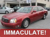 2003 Crimson Red Pearl Cadillac DeVille DHS #34581285