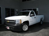2008 Summit White Chevrolet Silverado 1500 Work Truck Regular Cab #34581381