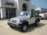 2010 Bright Silver Metallic Jeep Wrangler Sport 4x4 #34581922