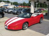 1995 Bright Red Pontiac Firebird Formula Convertible #34581926