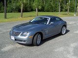 2004 Sapphire Silver Blue Metallic Chrysler Crossfire Limited Coupe #34643692