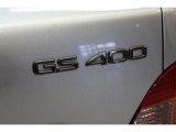 2000 Lexus GS 400 Marks and Logos