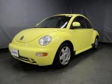 2000 Yellow Volkswagen New Beetle GLS 1.8T Coupe #34643467