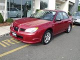 2007 Garnet Red Pearl Subaru Impreza 2.5i Sedan #34643867