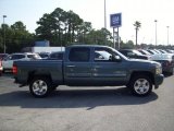 2010 Blue Granite Metallic Chevrolet Silverado 1500 LT Crew Cab #34643512