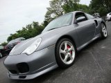 2003 Seal Grey Metallic Porsche 911 Turbo Coupe #34642926