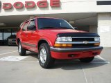 1999 Victory Red Chevrolet Blazer LS 4x4 #34643642
