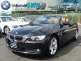 2008 Jet Black BMW 3 Series 335i Convertible #34643046