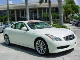 2008 Ivory Pearl White Infiniti G 37 Coupe #34736343