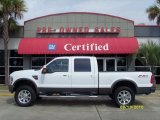 2008 Oxford White Ford F250 Super Duty FX4 Crew Cab 4x4 #34736552