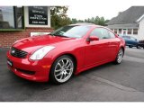 2007 Laser Red Infiniti G 35 Coupe #34736778