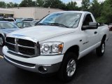 2007 Bright White Dodge Ram 1500 SLT Regular Cab 4x4 #34737136