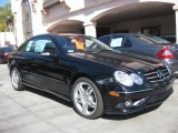 2009 Black Mercedes-Benz CLK 550 Coupe #34799864