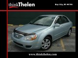 2007 Ice Blue Kia Spectra EX Sedan #34800531