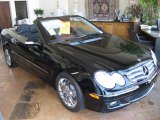 2009 Black Mercedes-Benz CLK 350 Cabriolet #34851146