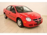 2004 Flame Red Dodge Neon SE #34851736