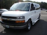 2010 Summit White Chevrolet Express LS 3500 Passenger Van #34850898