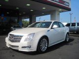 2010 White Diamond Tricoat Cadillac CTS 3.6 Premium Sedan #34851443