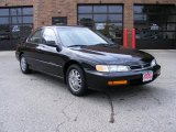 1996 Granada Black Pearl Metallic Honda Accord LX V6 Sedan #34850946