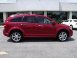 2010 Inferno Red Crystal Pearl Coat Dodge Journey R/T #34851233
