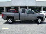 2009 Graystone Metallic Chevrolet Silverado 1500 LT Extended Cab 4x4 #34851242