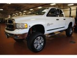 2005 Bright White Dodge Ram 2500 SLT Quad Cab 4x4 #34851547