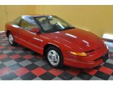 1993 Medium Red Saturn S Series SC2 Coupe #34851555