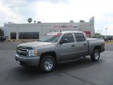 2008 Graystone Metallic Chevrolet Silverado 1500 LT Crew Cab #34923911