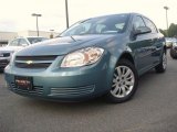 2009 Silver Moss Metallic Chevrolet Cobalt LT Sedan #34923676