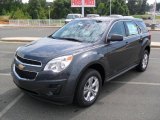 2010 Cyber Gray Metallic Chevrolet Equinox LS #34924284