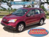 2007 Tango Red Pearl Honda CR-V LX #34924346