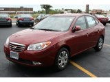 2010 Apple Red Pearl Hyundai Elantra GLS #34924068