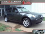 2005 Highland Green Metallic BMW X3 2.5i #34924082