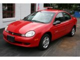 2000 Plymouth Neon Flame Red