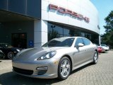 2011 Platinum Silver Metallic Porsche Panamera 4 #34994895