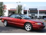 2000 Inferno Red Pearl Chrysler Sebring JXi Convertible #34994259
