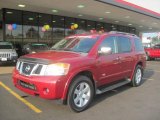 2008 Red Brawn Nissan Armada LE 4x4 #34994710