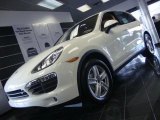 2011 Sand White Porsche Cayenne S #34994277