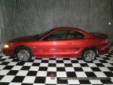 1998 Laser Red Ford Mustang V6 Coupe #34994588