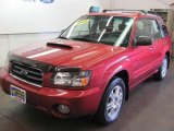 2004 Cayenne Red Pearl Subaru Forester 2.5 XT #34995155