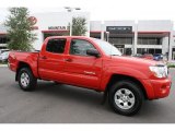 2007 Radiant Red Toyota Tacoma V6 TRD Double Cab 4x4 #35054382