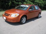 2007 Sunburst Orange Metallic Chevrolet Cobalt LS Sedan #35055179