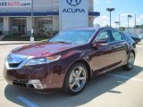 2010 Basque Red Pearl Acura TL 3.7 SH-AWD Technology #35054961