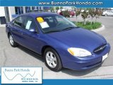 2003 Patriot Blue Metallic Ford Taurus SE #35054729