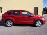 2009 Inferno Red Crystal Pearl Dodge Caliber SXT #3483724