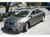 2008 Galaxy Gray Metallic Honda Civic EX Coupe #35054535