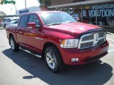 2009 Inferno Red Crystal Pearl Dodge Ram 1500 Sport Crew Cab 4x4 #35054785